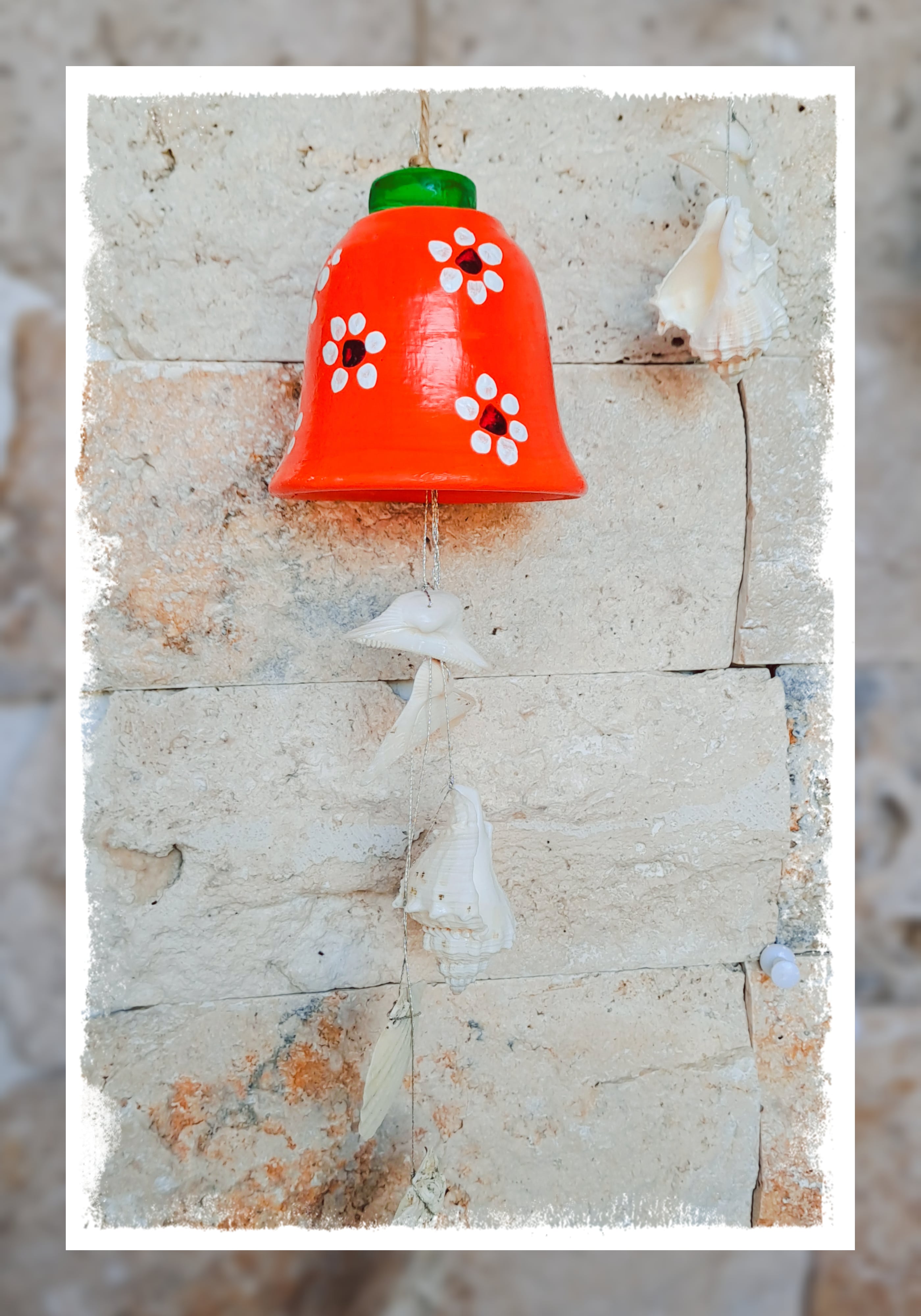 Deniz Kabuklu Ruzgar Çani 5'li